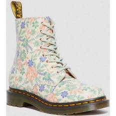 Blåa Snörkängor Dr. Martens 1460 Pascal Floral Reclaimed Leder Stiefel - Mehrfarbig