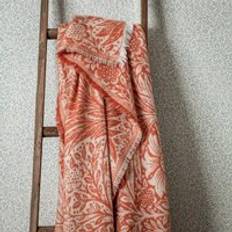 Morris & Co Blankets Morris & Co Marigold Throw Blanket 130cm x 170cm - Russet Blankets Orange