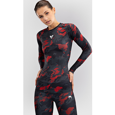 Kampsportdragter Venum X Sophia Rose Rashguard Long Sleeves Midnight Grey/Cherry Red
