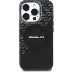 AMG Mercedes Protective Cover for iPhone 16 Pro Rhombs Red