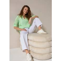 Cecil Klassische Bluse Damen - Iced Neon Grün