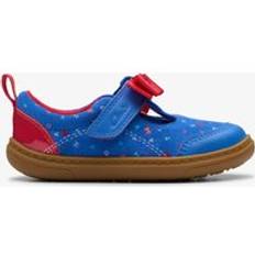Blue Low Top Shoes Children's Shoes Clarks Roald Dahl Matilda Flash Bow Toddler Standard Fit - Blue