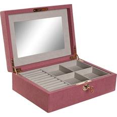 Jewellery Boxes Home ESPRIT Cream Magenta Jewelry Box - Organization