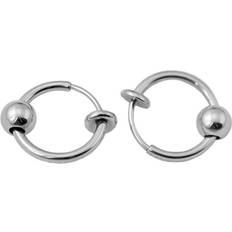 Piercinger Megabilligt Stålklipp På Nese Ring Falsk Piercing Septum - Sølv