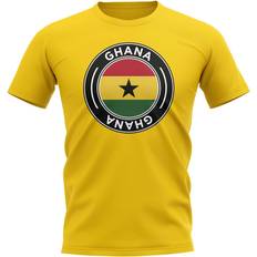 Ghana T-shirts UKSoccershop Ghana Football Badge T-Shirt Men's Polyester