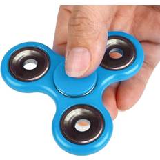 Tri Triangle Fidget Hand Finger Spinner Widget Focus EDC Pocket Desktoy Plastic Gift for ADHD Yellow