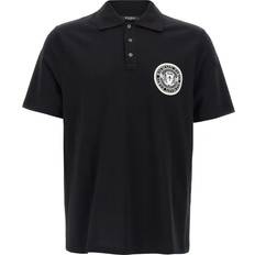 Balmain Herre Polotrøjer Balmain Top Herre Bomuldspolo - Sort