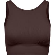 Brun - Nylon Toppe Only Onpjaia Top - Choko