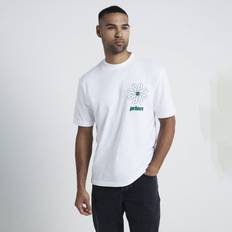 Denim T-shirts River Island Mens T-Shirt Regular Fit Prince Graphic - Beige