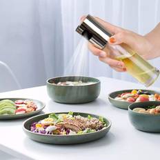 Sprayflaska för Olja och Vinäger Silver