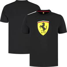 Puma T-shirts Puma Scuderia Ferrari Large Shield T-Shirt Black
