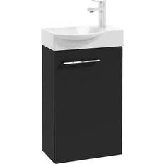 Tvättställ med kommod 40cm Riva Kommodpaket Signe 40Cm Svart Matt
