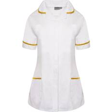 Behrens Ladies Tunic Healthcare NCLTPS - White/Yellow