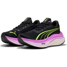 Puma MagMax Nitro Women's Running Shoes - Black/Yellow Alert