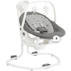 Foldable Baby Swings Joie Serina 2-in-1 Swing Rocker Cosmo Grey