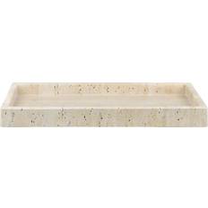 Mette Ditmer Travertine Deco Tray 16x31 cm Decorative Item