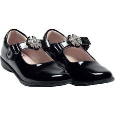 Lelli Kelly Low Top Shoes Lelli Kelly Buttercup Interchangeable School Shoes - Black Patent