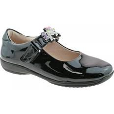 Lelli Kelly Low Top Shoes Lelli Kelly Blossom Interchangeable School Shoes - Black Patent