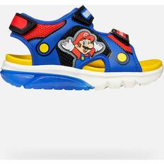 Yellow Sandals Children's Shoes Geox Sandal Ciberdron Junior - Royal/Red