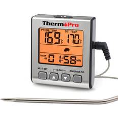 ThermoPro TP16s Digitalt Ovnstermometer Med Tidtaker Steketermometer