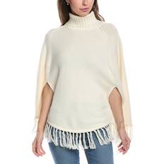 White Capes & Ponchos Tyler Böe Tassels Wool-Blend Poncho