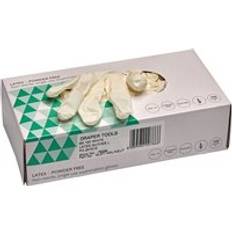 White Work Gloves Draper Latex Gloves - White