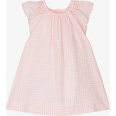 M Dresses Bonpoint Baby Girls Check Cotton Dress - Pink