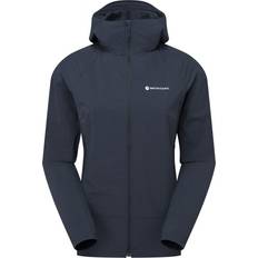 Montane Women Clothing Montane Nano Hooded Softshell Jacket - Eclipse Blue