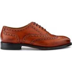 Shoes Jones Bootmaker Braxton Leather Brogues - British Tan