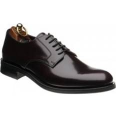 Red Derby Herring Arundel Rubber-Soled Derby Shoes - Burgundy Polished