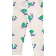Bobo Choses Byxor Bobo Choses Funny Snail All Över Leggings - Offwhite