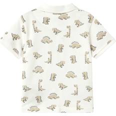 Beige Polo Shirts Children's Clothing Mayoral Boys Cotton Piqué Polo Shirt - Ivory
