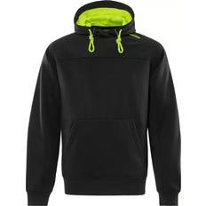 Fristads Arbetsöverdelar Fristads Hættetrøje 7551 GSM - Sort/Hi-Vis Gul