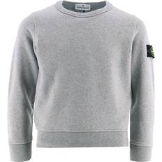 Stone Island Sweatshirts Children's Clothing Stone Island Boys' Plain Cotton Badge Crew Lightweight Jumper - Grey