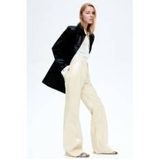 H&M Coatad Byxa - Ljusbeige