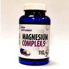 Magnesium Complex 5 800mg 120 Cap 5 Forms Oxide Citrate Glycinate Malate