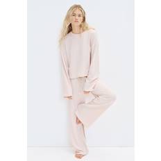 H&M Waffled Pyjamas - Pink