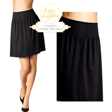 Wolford Skirts Wolford Pure Plus Skirt Medium Locker Fallender - Schwarz/Black