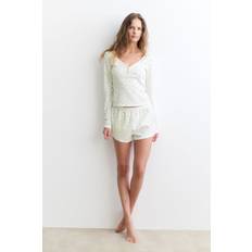 White - Women Pyjamas H&M Waffled Pyjamas - White