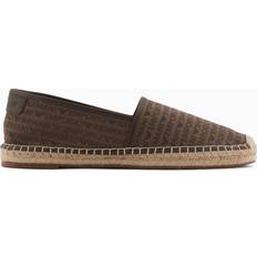 Emporio Armani Low Shoes Emporio Armani Espadrilles Jacquard-Stoff Mit Durchgehendem Logo-Schriftzug