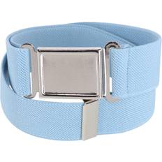 Kids' Adjustable Elastic Belt with Magnetic Buckle - Light Blue