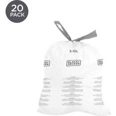 5-10L Bin Bags 20 Pack