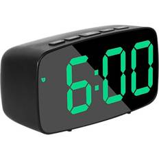 Alarm Clocks Tlily Smart Digital Alarm Clock Bedside Green LED Travel USB Desk Clock