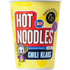 Chili Klaus Pasta, Ris & Bönor Chili Klaus Hot Noodles Spicy Chicken 65 gram