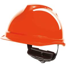 MSA V-Gard 520 Peakless Safety Helmet - Orange