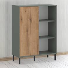 Green Sideboards Furniture To Go Darwin 1 Door Green Oak Sideboard