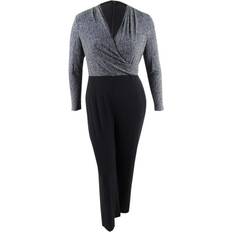 Ralph Lauren Jumpsuits & Overalls Ralph Lauren Petite Jersey Long-Sleeve Jumpsuit - Bl