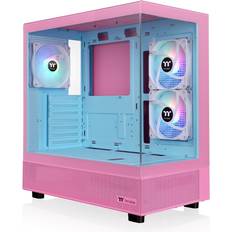 Computer Cases Thermaltake View 270 Plus TG ARGB E-ATX Mid-Tower PC Case Bubble Pink