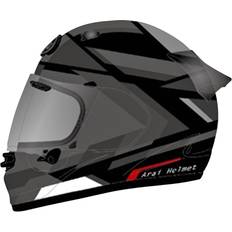 Arai Quantic Mosaic Full Face Helmet - Black/Grey Adult