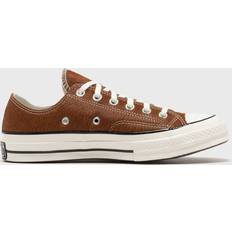 Converse Chuck 70 Premium Leather Sneakers - Brown/Egret